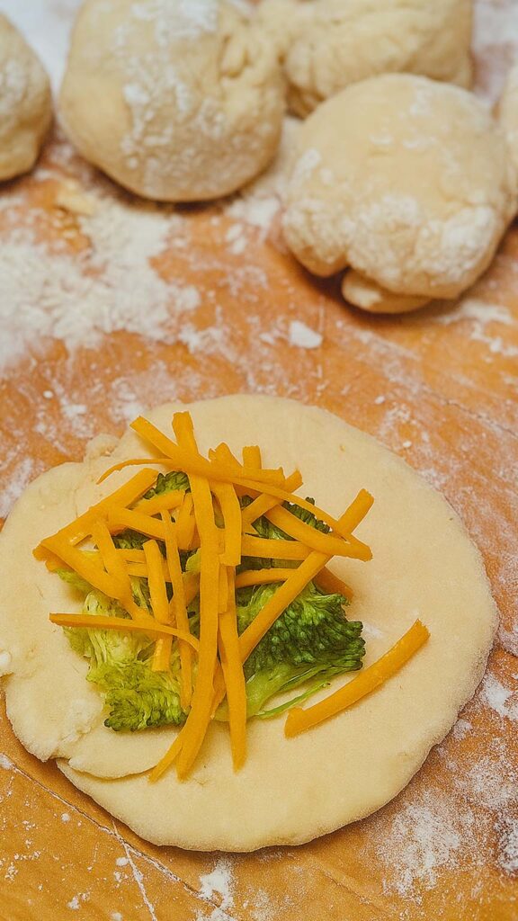 vegan broccoli cheddar bombs