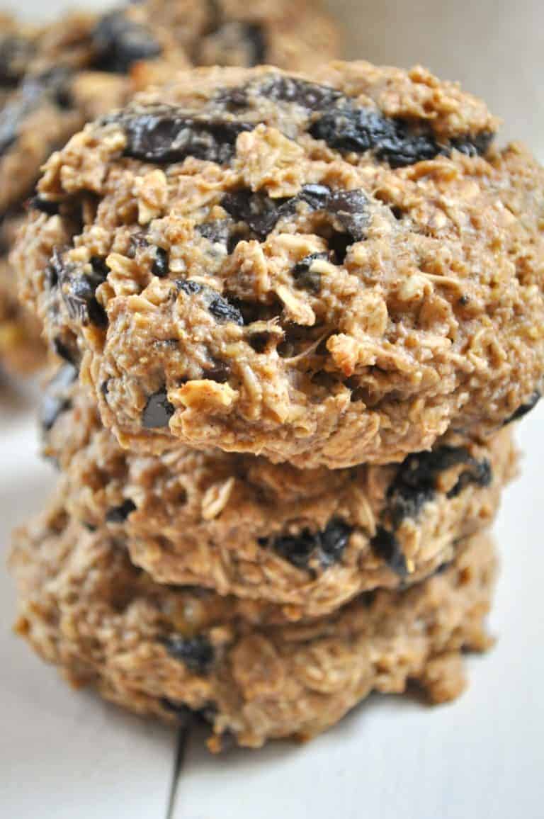 Vegan GlutenFree Dark Chocolate Cherry Breakfast Cookies Rabbit and