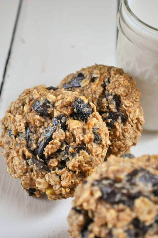 Vegan GlutenFree Dark Chocolate Cherry Breakfast Cookies Rabbit and