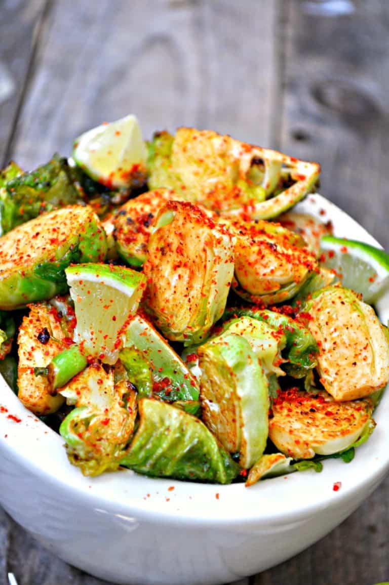 Vegan Chili Lime Fried Brussels Sprouts Rabbit and Wolves