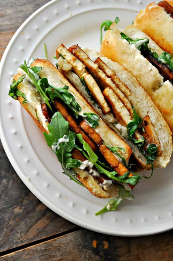 Vegan Steak Panini with Horseradish Aioli Rabbit and Wolves