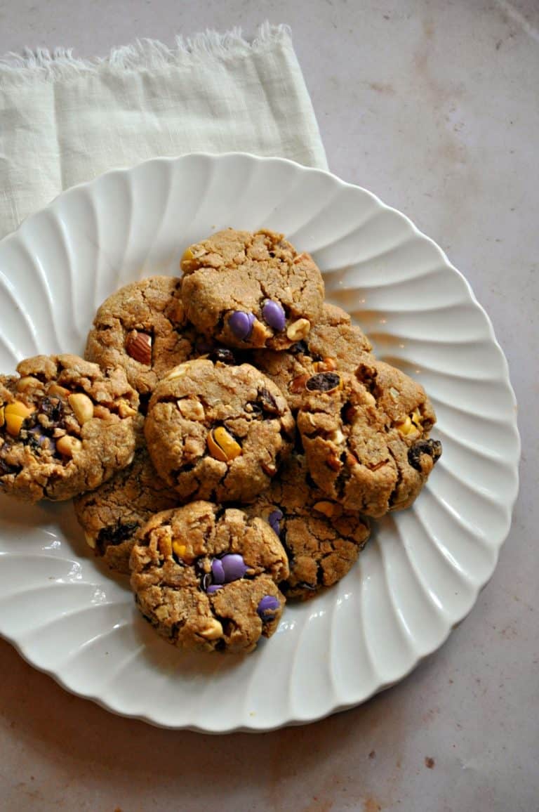 Vegan Trail Mix Cookies Rabbit and Wolves