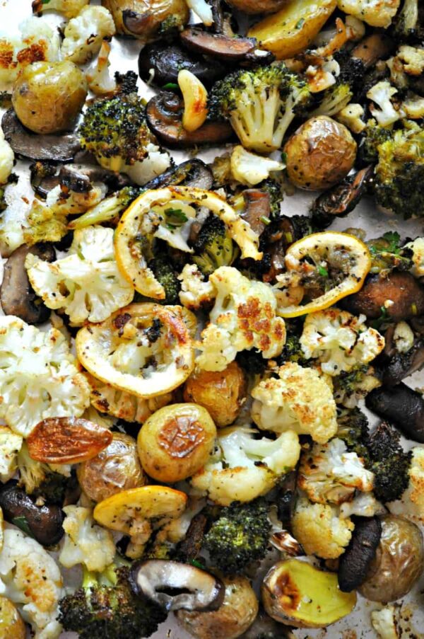 Vegan Lemon Roasted Vegetable Flatbread Rabbit and Wolves