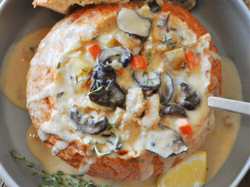 Vegan-Mushroom-and-Sausage-