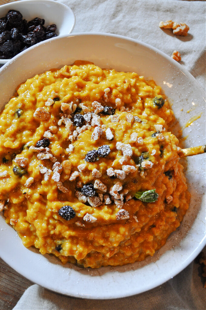 The Carrot Cake Vegan Rice Pudding You Need To Make - Rabbit and Wolves