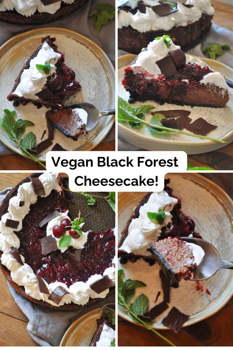Black Forest Vegan Cheesecake - Rabbit and Wolves